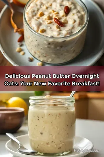 Delicious Peanut Butter Overnight Oats: Your New Favorite Breakfast!