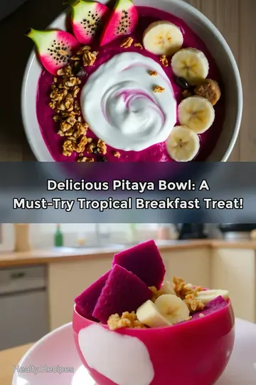 Delicious Pitaya Bowl: A Must-Try Tropical Breakfast Treat!