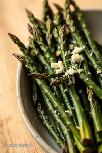 Roasted Asparagus with Parmesan ingredients