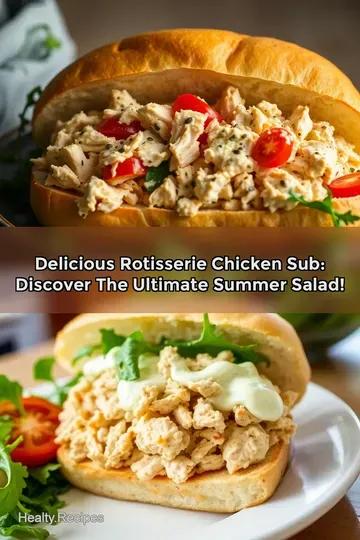 Delicious Rotisserie Chicken Sub: Discover the Ultimate Summer Salad!