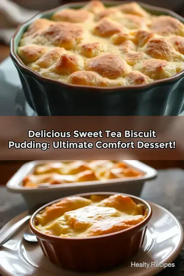 Delicious Sweet Tea Biscuit Pudding: Ultimate Comfort Dessert!
