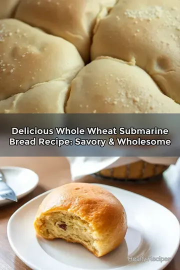 Delicious Whole Wheat Submarine Bread Recipe: Savory & Wholesome