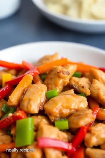 Easy Teriyaki Chicken Stir-Fry presentation