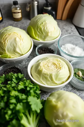 Coal Miner’s Sauerkraut in a Jar ingredients