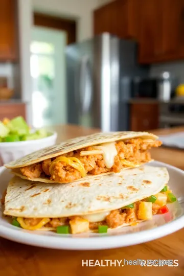 Cheesy Chicken Quesadillas steps