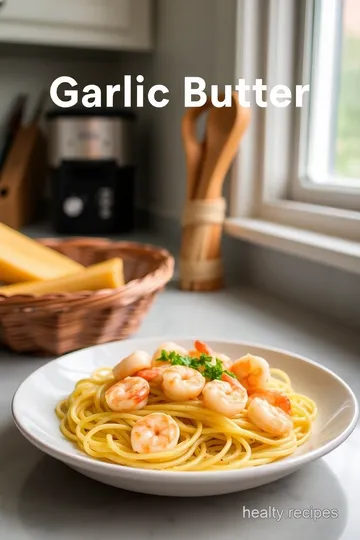 Garlic Butter Small Shrimp Pasta steps