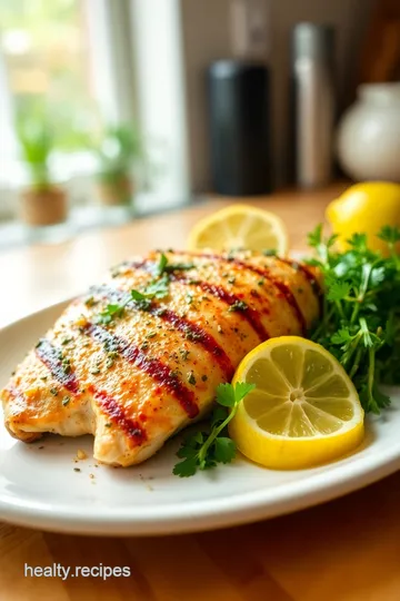 Garlic Herb Grilled Chicken Breast steps