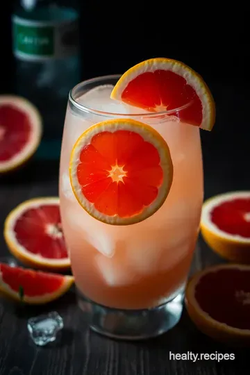 Grapefruit & Soda Fizz presentation