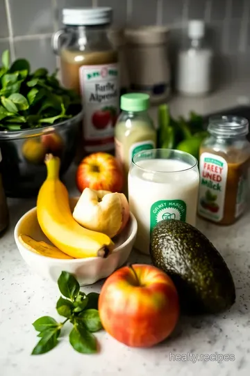 Green Revitalizer Smoothie ingredients