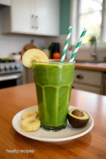 Green Revitalizer Smoothie steps