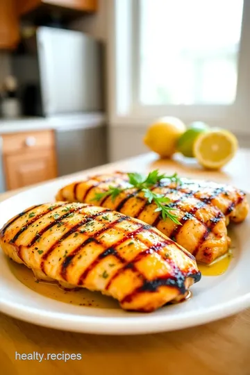 Grilled Lemon Herb Chicken Salad with Quinoa steps