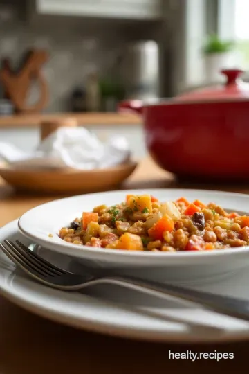 Heartwarming Anti-Inflammatory Vegetable and Lentil Stew steps