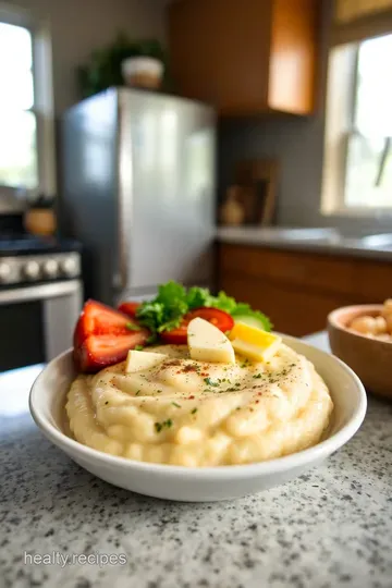 Hearty Herbed Grits Bowl for Diabetics steps