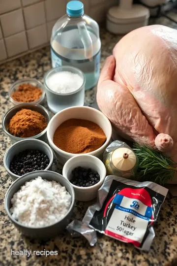 How Long to Smoke a Turkey at 300 ingredients