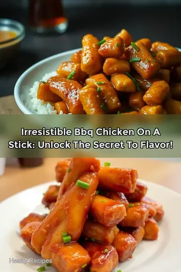 Irresistible BBQ Chicken On A Stick: Unlock The Secret to Flavor!