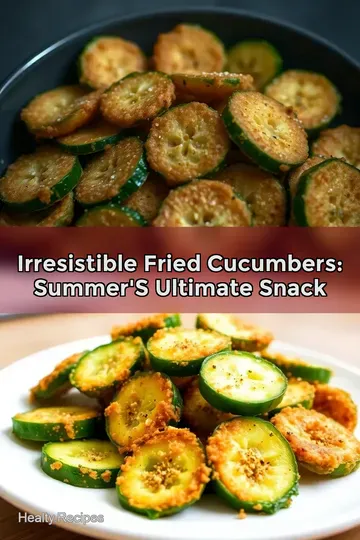 Irresistible Fried Cucumbers: Summer&#039 s Ultimate Snack