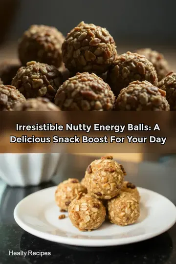 Irresistible Nutty Energy Balls: A Delicious Snack Boost for Your Day
