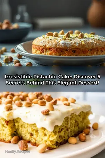 Irresistible Pistachio Cake: Discover 5 Secrets Behind This Elegant Dessert!