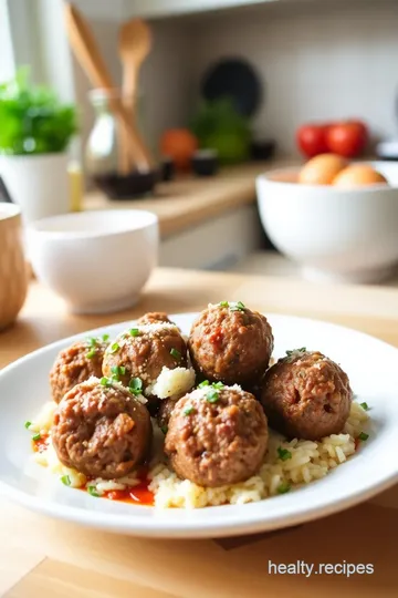 Juicy Meatballs without Breadcrumbs steps