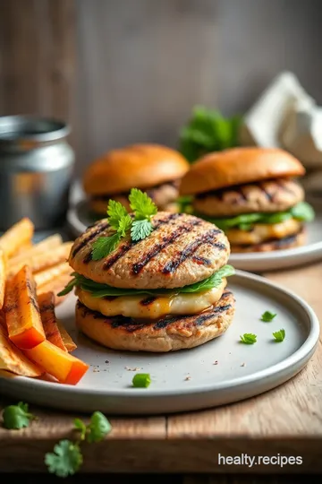 Juicy Turkey Burgers steps