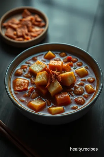 Kimchi Jjigae: A Hearty Korean Stew presentation