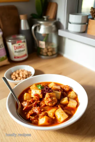 Kimchi Jjigae: A Hearty Korean Stew steps