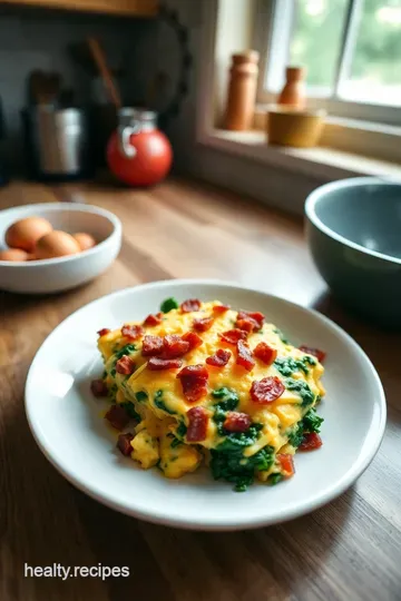 Low Carb Breakfast Casserole steps