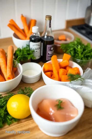 Simple Carrot Lox Recipe ingredients