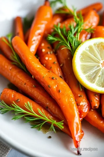 Simple Carrot Lox Recipe presentation