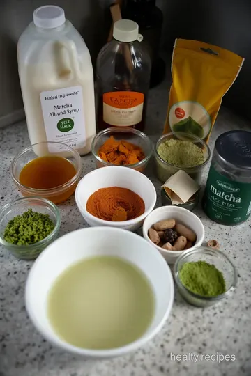 Matcha Golden Milk Bliss ingredients