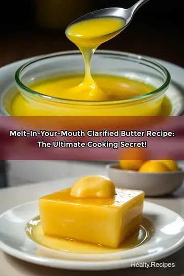 Melt-In-Your-Mouth Clarified Butter Recipe: The Ultimate Cooking Secret!