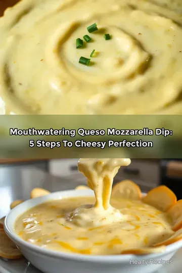 Mouthwatering Queso Mozzarella Dip: 5 Steps to Cheesy Perfection