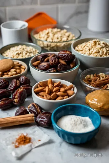 Nutty Date Energy Balls: Pure Energy in Every Bite ingredients