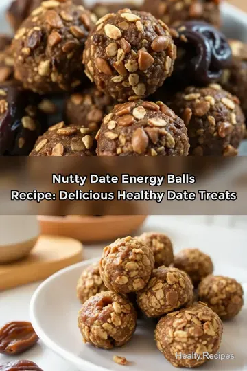 Nutty Date Energy Balls Recipe: Delicious Healthy Date Treats