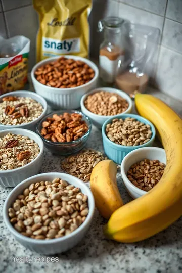 Nutty Delight: No Sugar Added Granola ingredients
