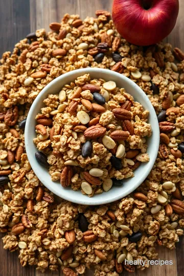 Nutty Delight: No Sugar Added Granola presentation