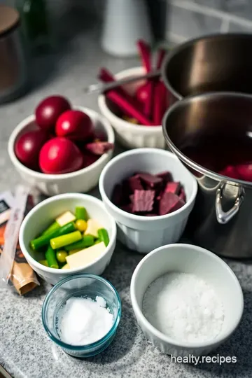 Perfectly Boiled Beetroot: The Secret to Sweet Earthy Goodness! ingredients