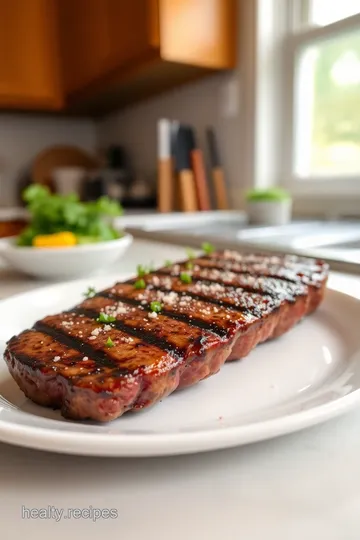 Perfectly Grilled Prime New York Strip Steak steps