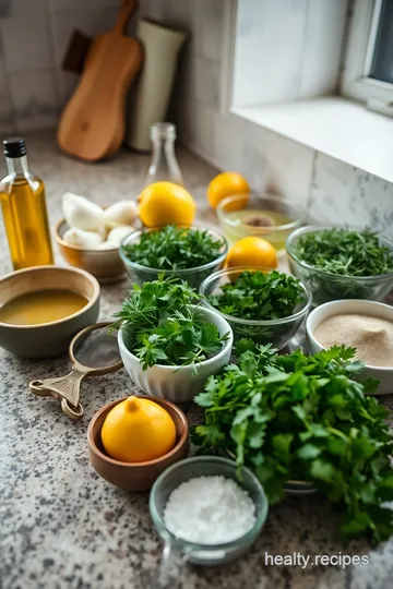 Perfectly Roasted Herb Chicken ingredients