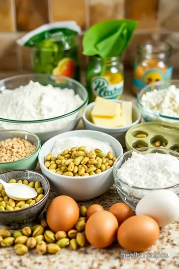 Pistachio Delight: A Luxurious Pistachio Cake ingredients