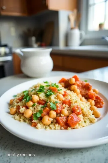 Protein-Packed Chickpea & Quinoa Stew: A Slow Cooker Delight steps