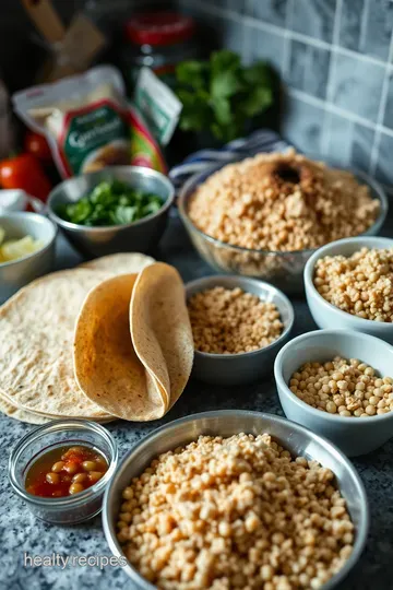 Protein-Packed Wrap Delight ingredients