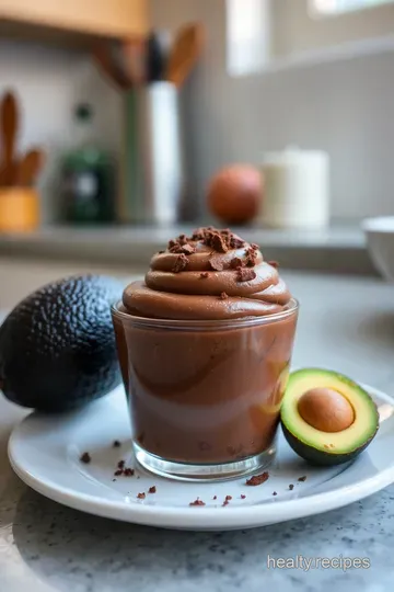 Raw Chocolate Avocado Mousse steps