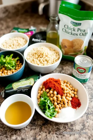 Quinoa & Chickpea Power Bowl ingredients