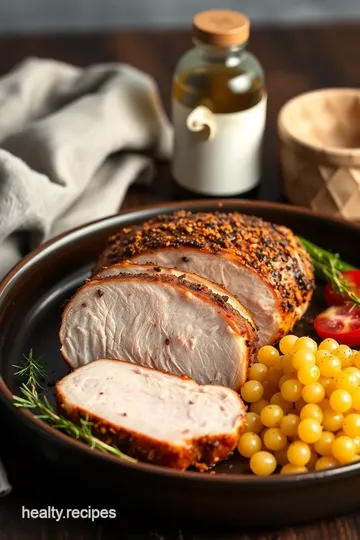 Roasted Pork Tenderloin with Savory Rub ingredients