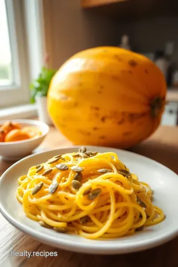 Roasted Spaghetti Squash with Seed Medley steps