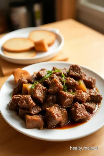 Slow-Braised Cachete Meat: Tender and Rich Flavor steps