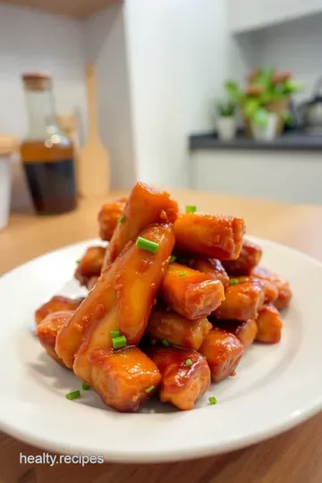 Spicy Honey Garlic Sticks Chicken steps