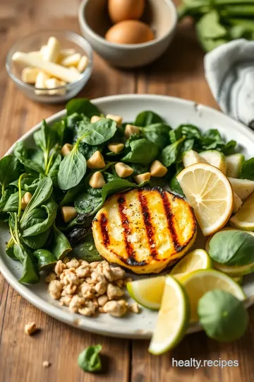 Grilled Spinach Artichoke Cheese Delight ingredients