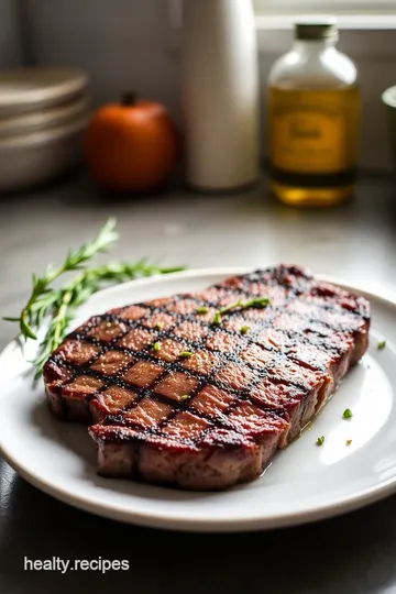 Tender Marinated Shoulder Steak with Chimichurri Sauce steps